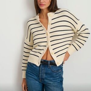 Alex Mill Nico Striped Cardigan